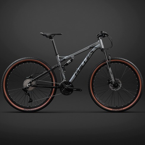 2023년 가성비 최고 풀샥mtb - MTB 풀샥 듀얼샥 산악자전거 필립스 Zero 소프트테일 전체 충격 흡수 오일 디스크, 30단, 27.5 인치, 미스터리어스 그레이 (라인 디스크)