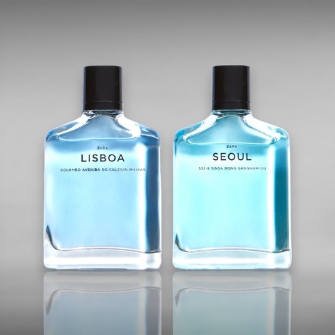 자라 ZARA 남자 향수 SEOUL 100ML + LISBOA 100ML247830