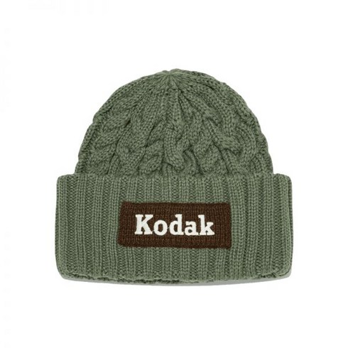 코닥어패럴 캐시미어 꽈배기 로고 비니 KHAKI K3443LKCC2KHK 353095