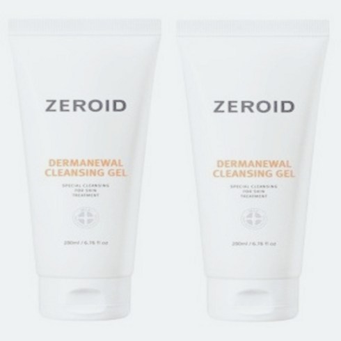 제로이드 더마뉴얼 클렌징 젤 200ml + 200ml 민감성 피부 순한 저자극 보습 클렌징, 상세페이지 참조, 상세페이지 참조, 상세페이지 참조