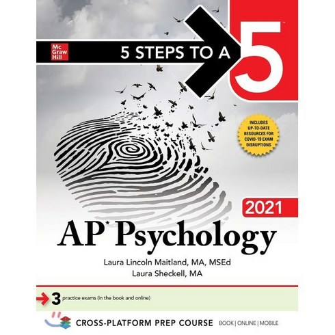 5 Steps to a 5: AP Psychology 2021, McGraw-Hill Education, 9781260466980, Laura Lincoln Maitland,Laur...