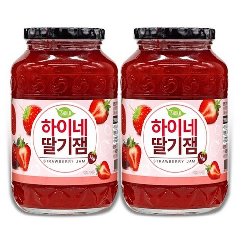 하이네딸기잼 - 하이네 딸기잼 1kg x 4개, 기본상품, 1개