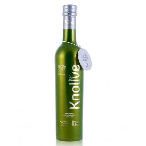 Knolive Epicure Extra Virgin Olive Oil 널리브 오일 에피큐어 엑스트라버진 올리브오일 500mL 2개