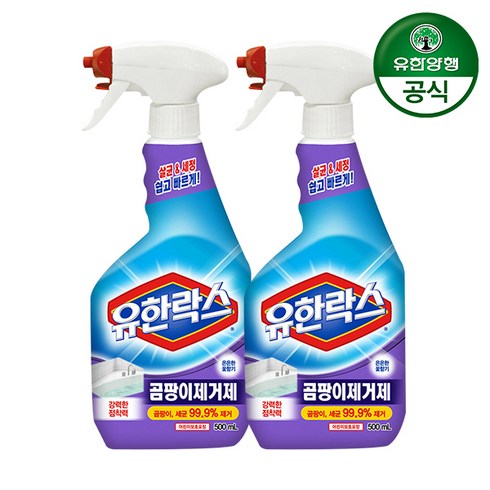 유한양행 유한락스 곰팡이제거제, 1L, 6개