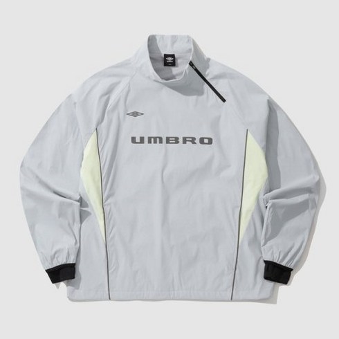 [국내매장판] 엄브로 맨투맨 후드 피스테 WARM+ 브러쉬드 메쉬 풋볼 CHARCOAL GRAY UO421SWTO5_CGR0