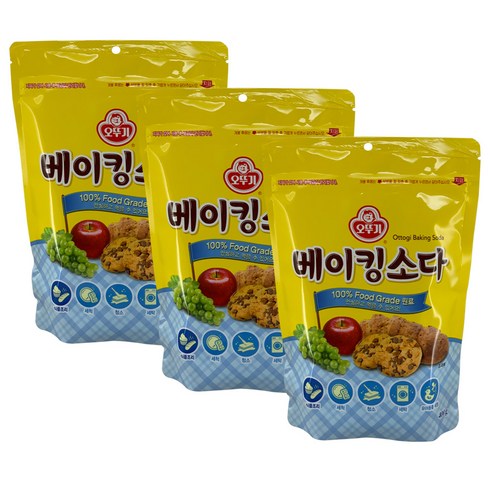 오뚜기 베이킹소다 (식용)400g 3개, 400g