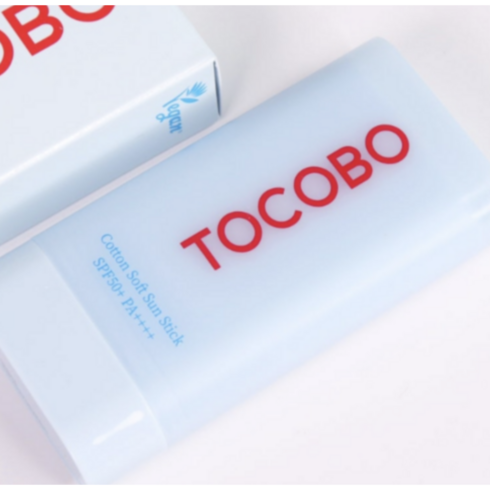 [보송선스틱] 토코보 코튼 소프트 선스틱 2개 SPF50+ PA++++, 19g