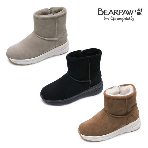 베어파우 베어파우(BEARPAW) VALERIE 소가죽 부츠 (womens) 3종 택1