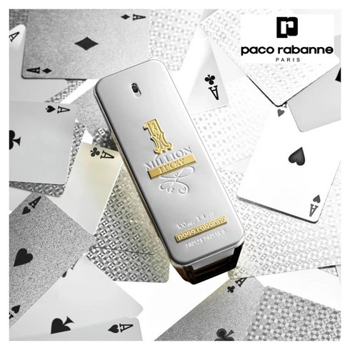 파코라반 1밀리언 럭키 오 드 뚜왈렛 남성향수 200ml, 1개