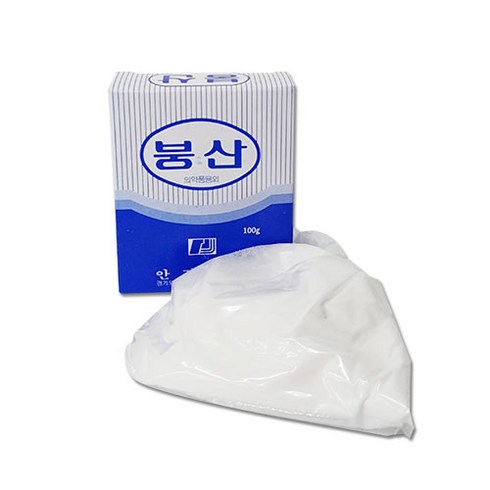 붕산 - 붕산 100g 바퀴벌레 구제 붕산가루 개미퇴치 과학실험 소독 안진약품, 1개