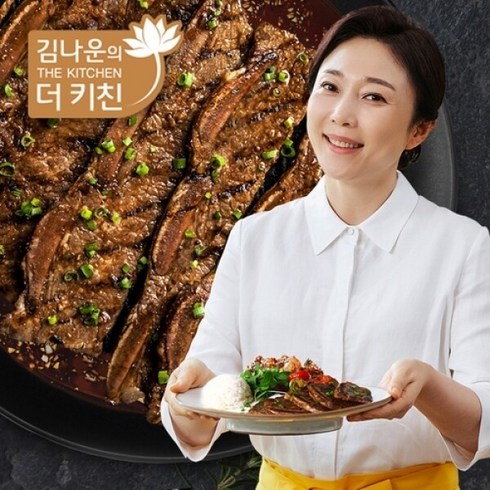 김나운의 더키친 김나운 LA갈비 명작 8팩 (팩당 400g 총 3.2kg), 8개, 단품