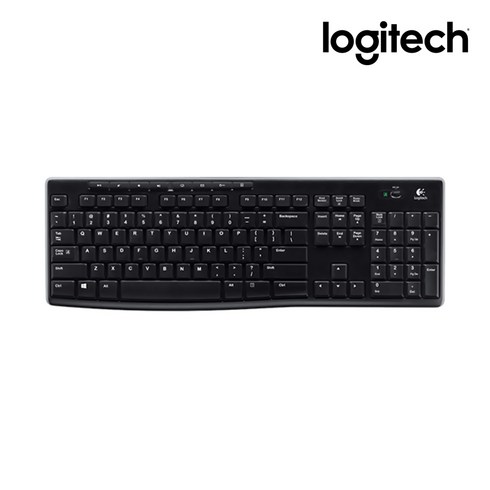 로지텍코리아 K270 무선 키보드 블랙 (키스킨포함), 선택하세요, 일반형