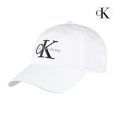 [캘빈클라인] CK 남녀공용 모노그램 엠브로이더리 볼캡 모자 K50K510061-YAF, 모델명:K50K510061-YAF / 사이즈:OS