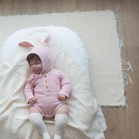 레모네이드아기옷 - 레모네이드 아기옷 아기의류 여아 쿠키 바디슈트 SET(보넷포함)