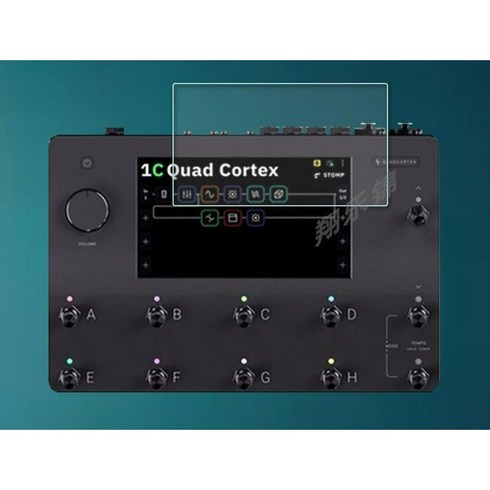 악기 이펙트 쿼드코텍스 필름 지문방지 quadcortex DSP QC 일렉 기타 이펙터, 방폭 강화 필름 1개