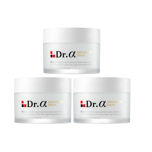 닥터초이스판테놀 - 닥터알파 피부장벽크림 80ml x 3ea, 3개