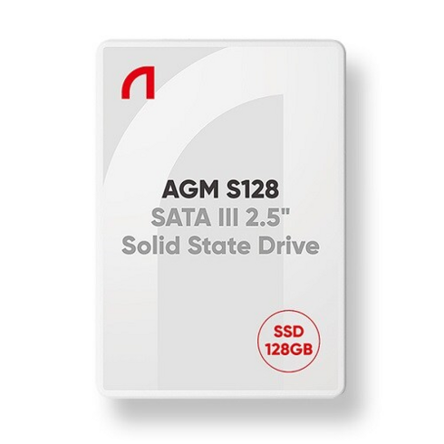 ssd128 - 앱코 AGM S128 SATA3 SSD 화이트 100 x 70 x 7 mm, ABKOAGMS128G, 128GB