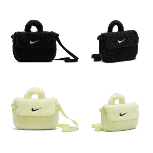 2023년 가성비 최고 나이키 패딩백 - 나이키 플리스 퍼 크로스바디백 1L