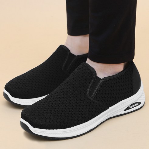 슈패리 커플 운동화 남자 런닝화 여성 슬립온 워킹화 끈없는 효도 신발 S3U66YE