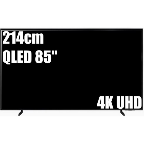 kq85qd68afxkr - 삼성 QLED 4K TV 214cm 벽걸이형 KQ85QC68AFXKR(W)