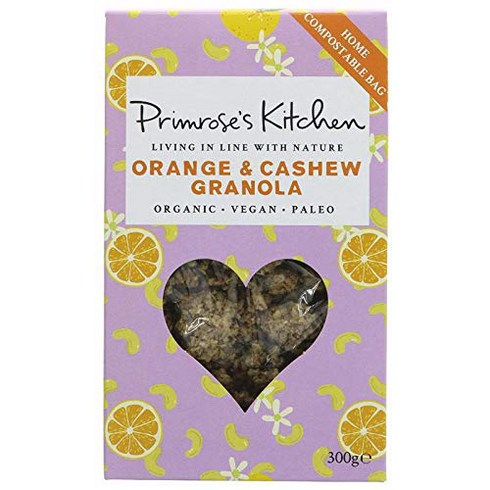 primit - Primrose's Kitchen Orange & Cashew Granola 300g (Pack of 6) null, 6개