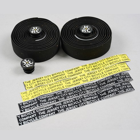 2023년 가성비 최고 자전거바테이프 - 언노운 JCBC 바테잎 자전거 핸들바 테이프 바테이프 2개 바엔드캡3개 마감테이프 4개, 1set, JCBC 바테잎 블랙