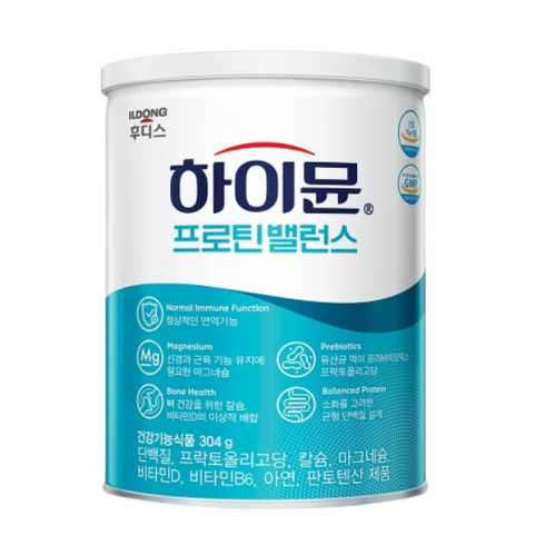 일동후디스 하이뮨 산양유 단백질 프로틴(304g) 5캔 / 스푼+보틀, 304g, 6개