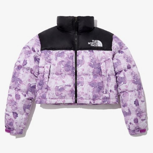 2023년 가성비 최고 노스페이스히말라야패딩 - 국내매장판 노스페이스 숏패딩 여성 눕시 숏 자켓 크롭탑 무광 퍼플