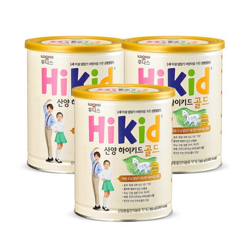 산양하이키드 골드650g 3캔