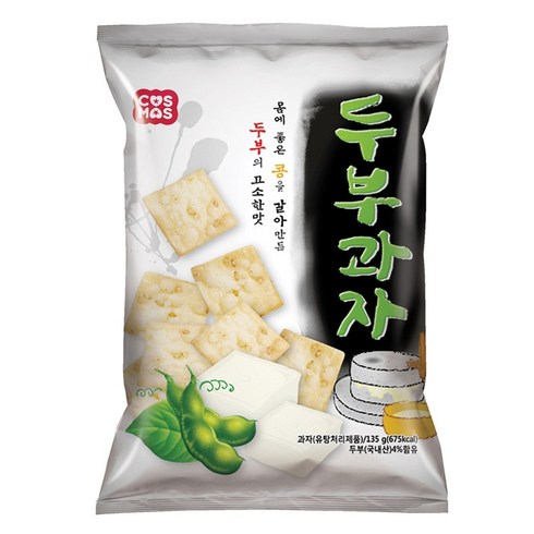 코스모스 두부 과자 box (135g x 16), 135g, 16개