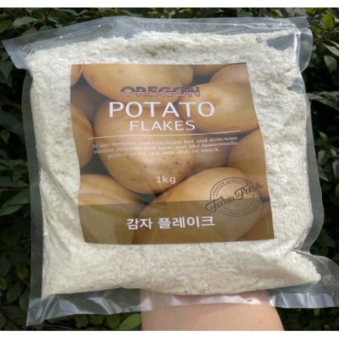 건조 감자 후레이크 1kg, 1개