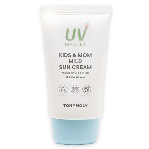 토니모리 유브이 마스터 키즈앤맘 무기자차 마일드 선크림, 1개, 0.05l