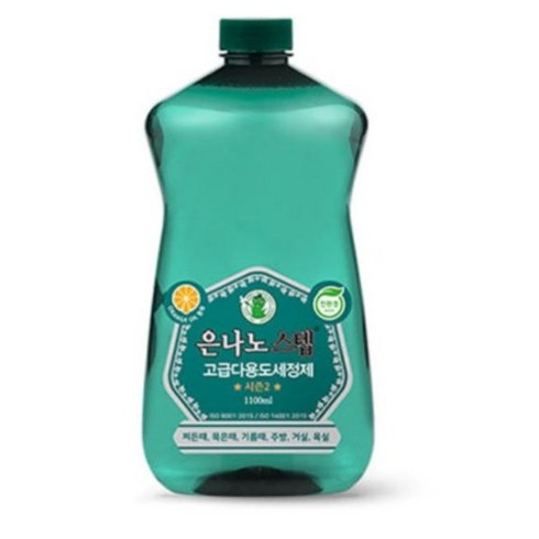 은나노스텝 시즌2 다목적 다용도 세정제 찌든때 클리너 알뜰리필용 1100ml 4개
