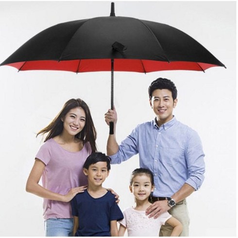 디케이셀 특대형우산 골프 의전용 장우산 방풍우산 2겹 초대형우산(135cm 150cm)