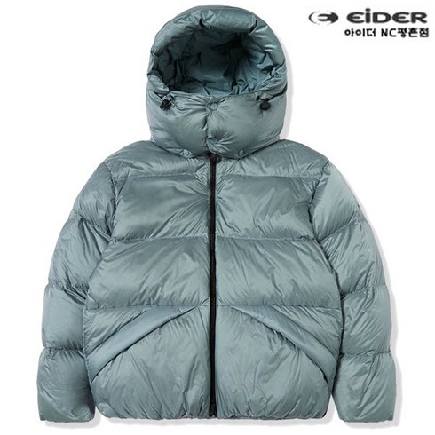 아이더 아이더(EIDER) 이월상품 공용 한겨울용 오버핏 초경량 저데니아소재 높은보온성 고급스러운광택감 후드일체형 생활방수 방풍 등산 캐쥬얼 스포츠 구스다운 헤비다운 DUW22546 AIRBORNE POLAR (에어본 폴라) UNI 다운 자켓 Z6