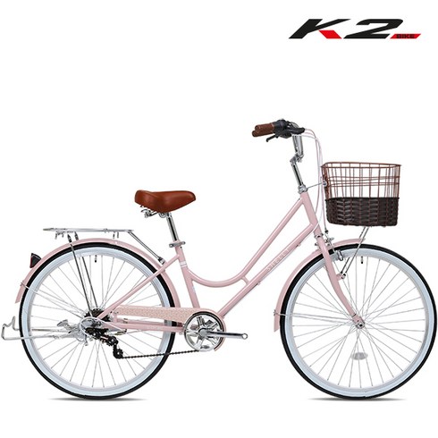 2023 케이투바이크 클래식 여성용자전거 쉘리클래식 24인치 7단 조립구매시 사은품증정, 쉘리클래식 24인치 블랙, 미조립