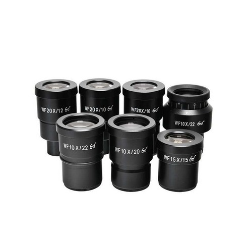 고출력 현미경 렌즈 마이크로미터 물리학 접안렌즈, WF10X/20mm 접안렌즈(마이크로미터)