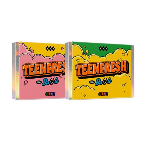 [CD] 스테이씨 (STAYC) - 미니앨범 3집 : TEENFRESH [2종 중 1종 랜덤발송] : 포토북 + 가사지 + 스페셜 4컷포토 1종 랜덤 + 포...