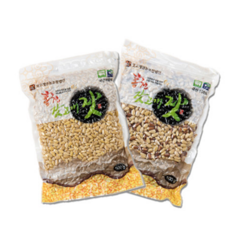 특등급 가평잣  500g - 국내산 햇잣 홍천 잣고개 잣 500g (백잣 황잣 파지잣), 1개, 파지잣(백잣B품)