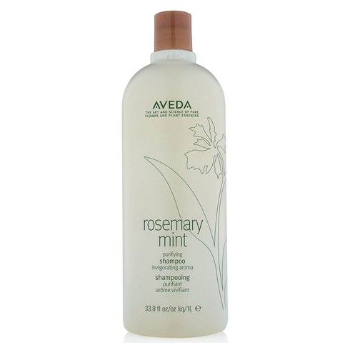 AVEDA 아베다 로즈마리 민트 샴푸 Aveda Rosemary Mint Shampoo 33.8oz 1L, 1000ml/33.8oz, 1개