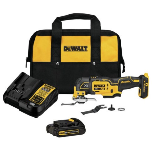 디월트 오실레이팅 멀티커터 만능커터 세트 브러시리스 20V DEWALT DCS356C1, 1세트