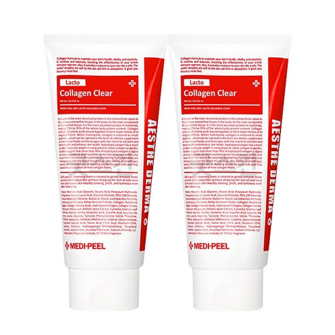 메디필 에스테 더마 유산균 콜라겐 클리어 클렌징폼, 300ml, 2개