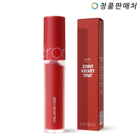 롬앤 제로 벨벳 틴트 (색상선택), 12 앤 셜리, 5.5g, 1개