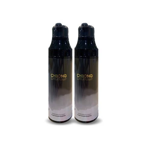 청담스타일 포레스트 블랙체인지 샴푸, 200ml, 2개