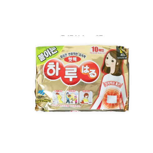 2023년 가성비 최고 고바야시 - (2023년 8월 제조) 일본 고바야시 붙이는 하루 핫팩 10매입 3개