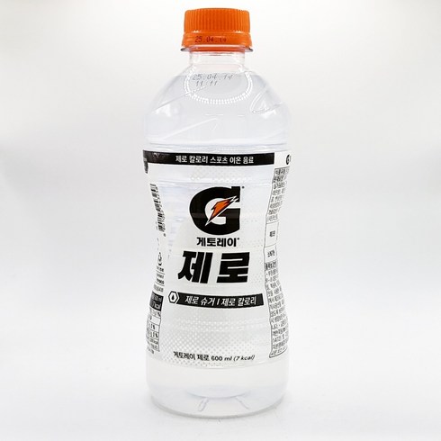 게토레이제로 - 갈증해소 게토레이 제로, 24개, 600ml