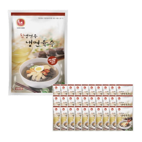 교동 하우촌 칡냉면육수 330g 1박스 30개입