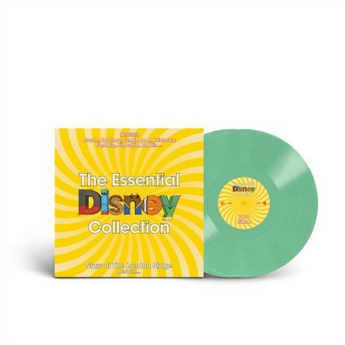 [LP] 디즈니 애니메이션 히트곡 모음집 (The Essential Disney Collection) [민트 컬러 2LP]
