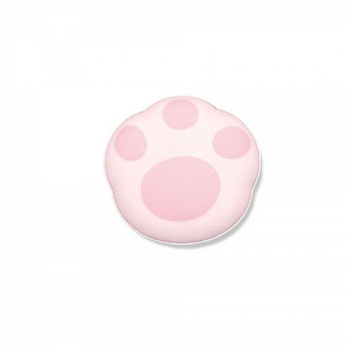 2023년 가성비 최고 단미손난로 - 단미 고양이 발바닥 손난로 USB 충전식 보조배터리(핑크), 단품