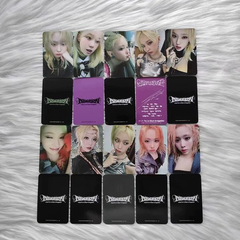 에스파정규1집 - [국내 발송]에스파 포토카드 aespa 포카 앨범 정규1집 Armageddon 윈터 Winter 개인 포카 굿즈, a-10장